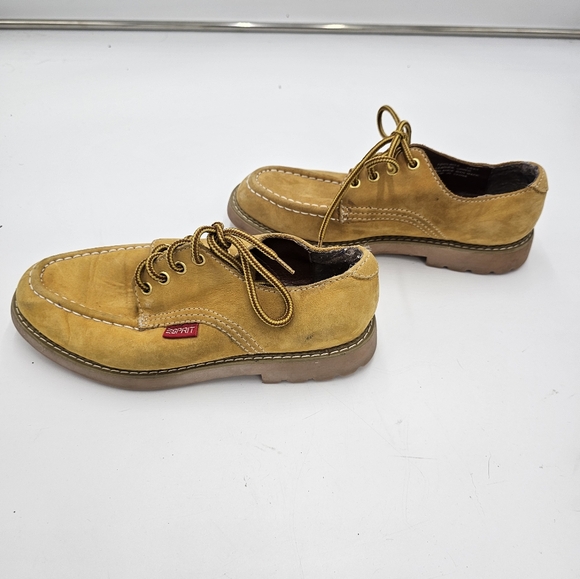 1980s Esprit Lugsole Linen Shoes